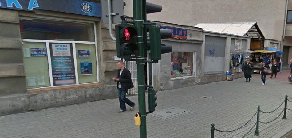 "Ul. Dłyga w Krakowie."